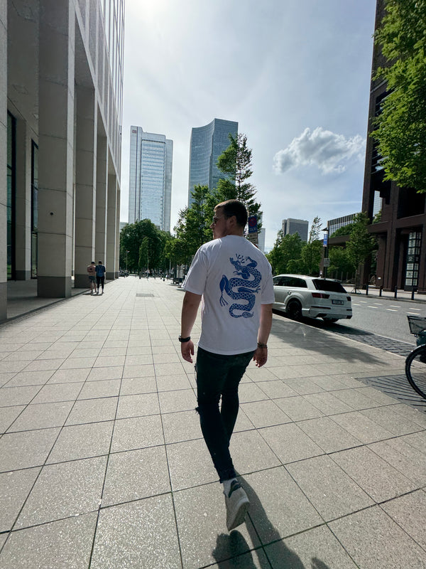 Blue Porcelain Dragon T-shirt