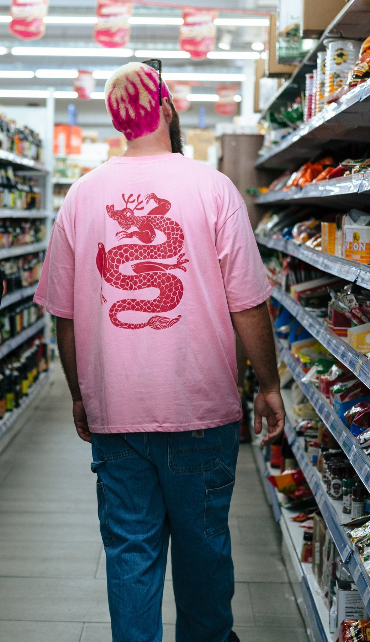 Pink Fantasy Dragon T-shirt